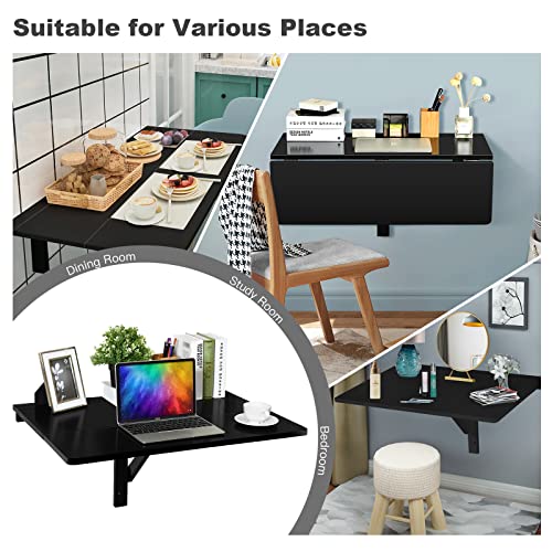 Wall Mounted Folding Desk for Small Spaces X469