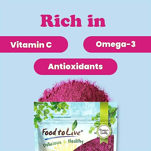 Red Dragon Fruit Powder, Freeze-Dried Pitaya, Vegan Superfood Z6955