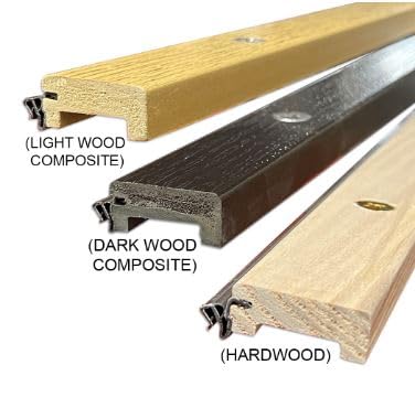 Adjustable Sill Cap for Door, Light Wood Composite U1051