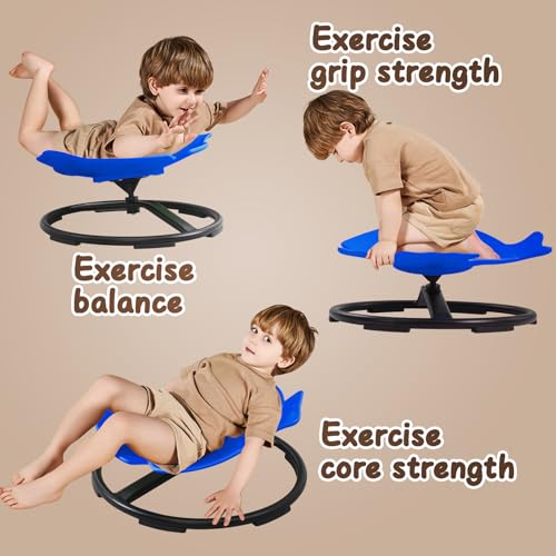 Autism Swivel Chair for Kids 360° Spinning Sensory Seat M213748