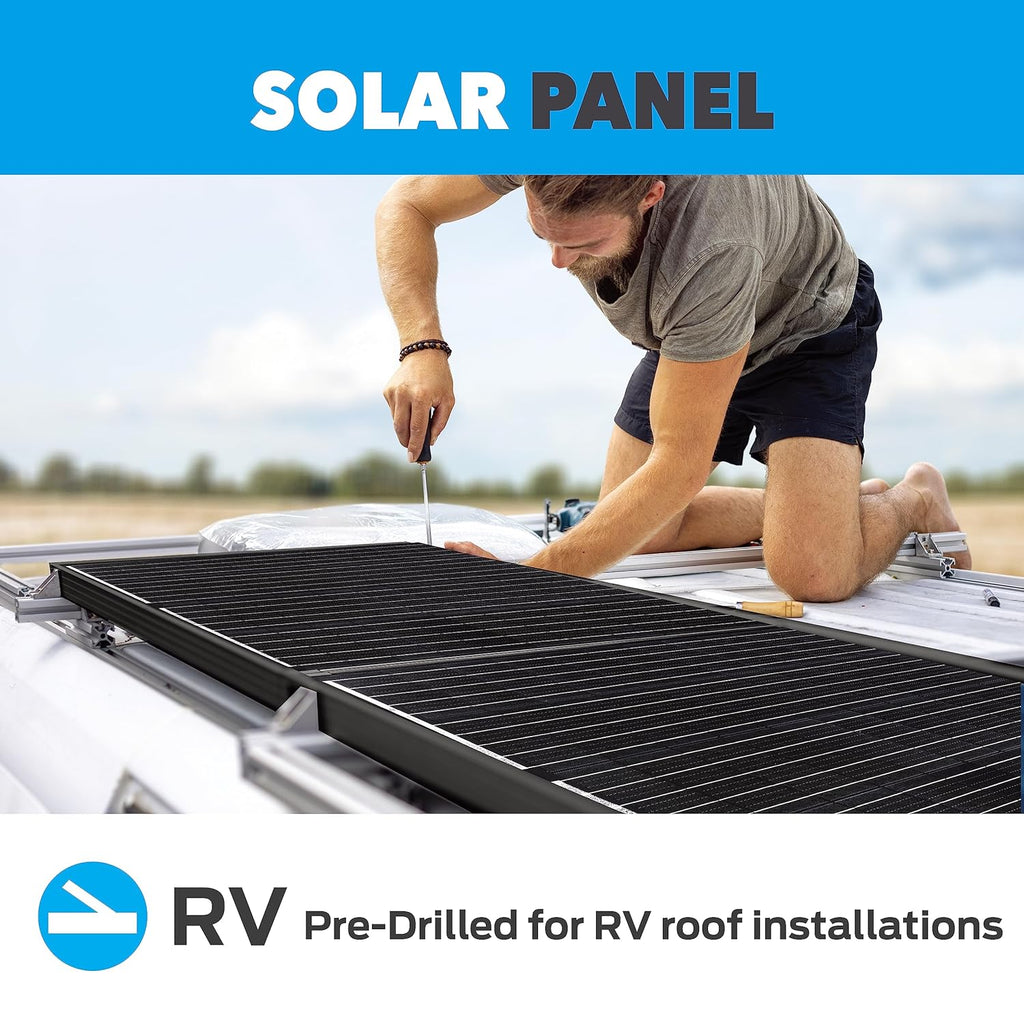 100W 24V Portable Solar Panel for Power Station and RV Z787