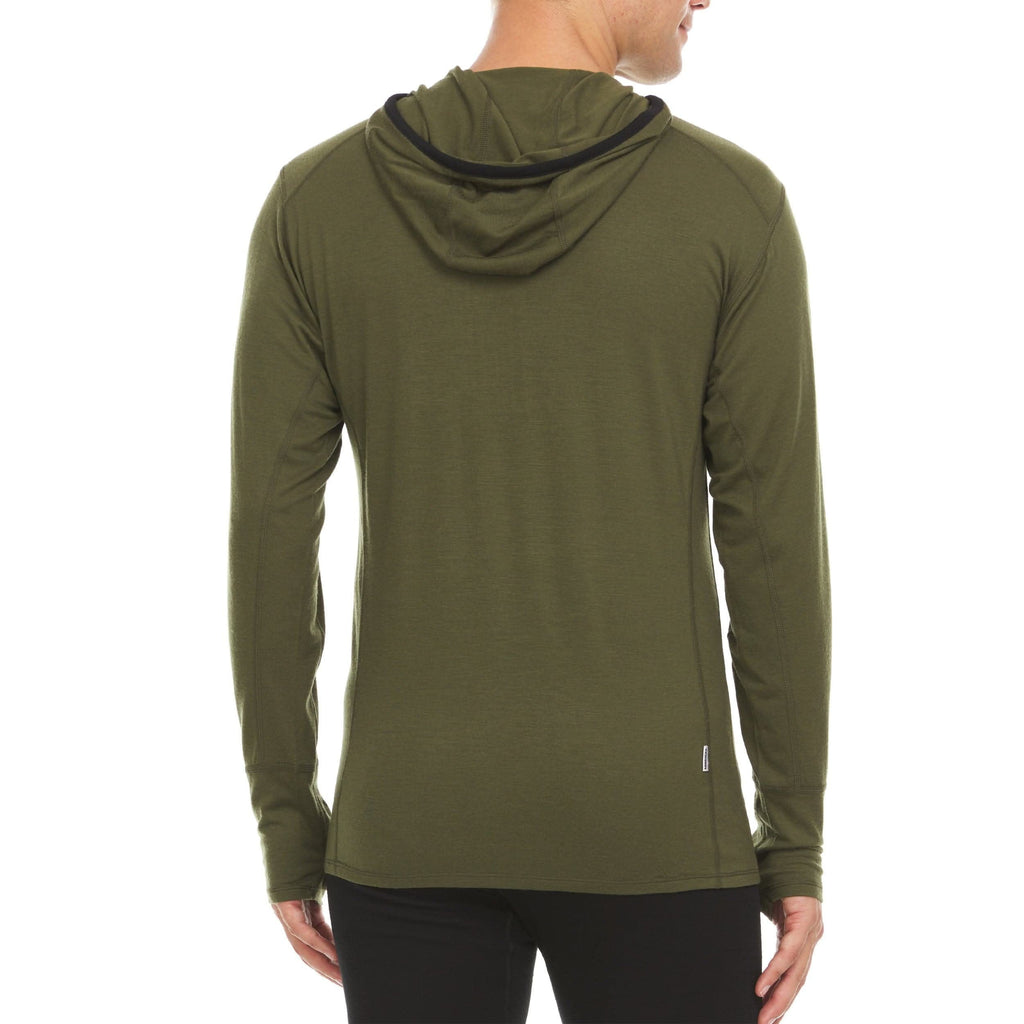 Men's Wool Quarter Zip Sun Hoodie M6135