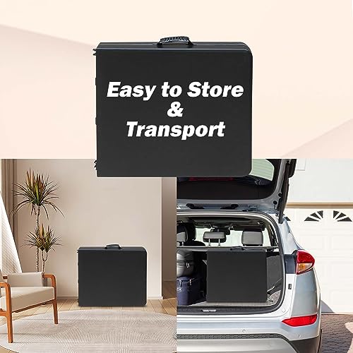 Folding Table 4ft 6ft 8ft Heavy Duty White Black for Picnic Camping Indoor Outdoor X506591