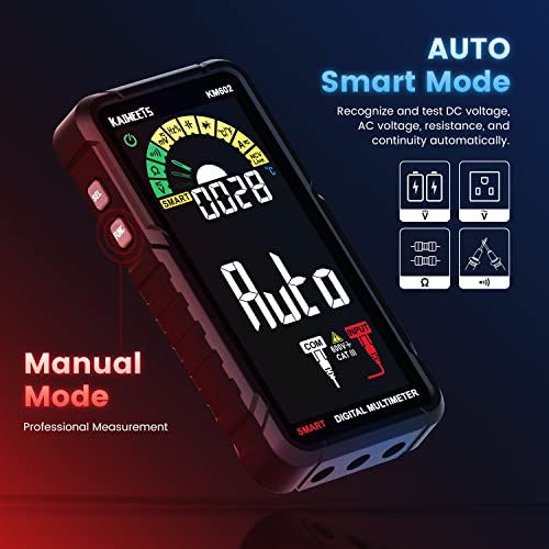 Digital Multimeter with Auto Ranging, Rechargeable T51059