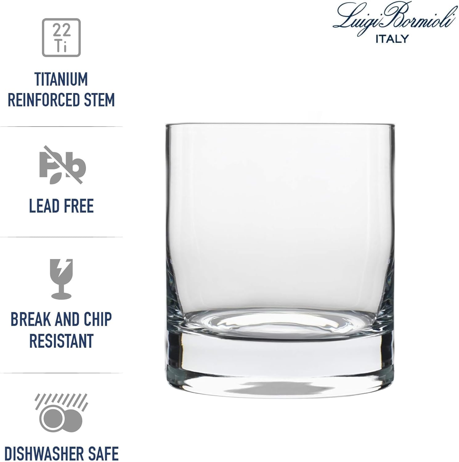 Set of 4 Double Old Fashioned Glasses, 13.5 oz Y461086