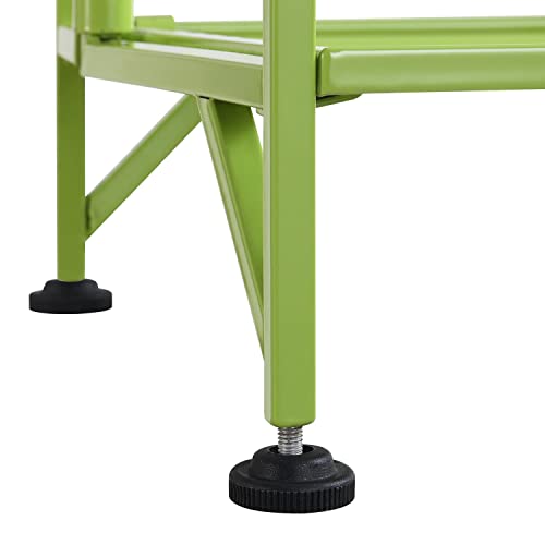 5-Tier Folding Metal Shelving for Storage and Display R827
