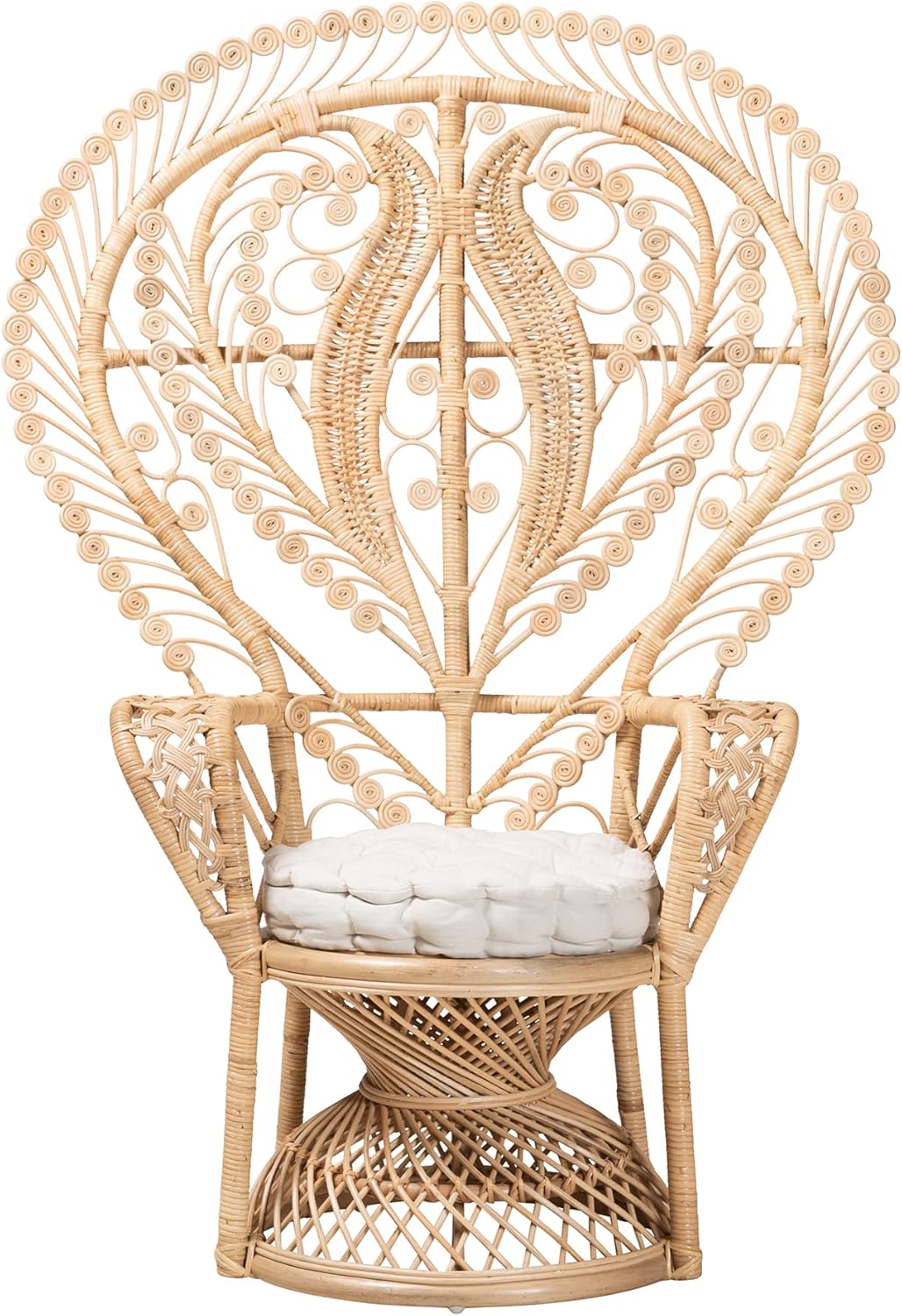 Rattan Peacock Chair, Oversized G5856