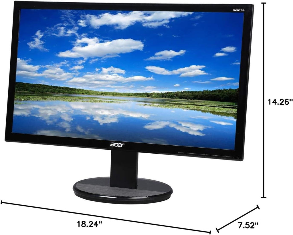 20" HD+ Monitor with DVI & VGA Ports Q572851