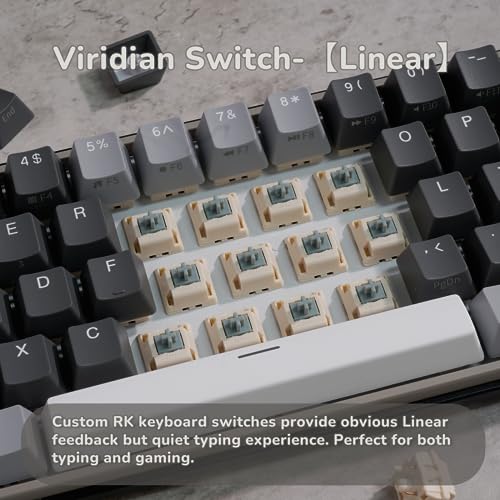 Wireless 60% Mechanical Gaming Keyboard, Hot Swappable RGB, Bluetooth/2.4G/USB X692