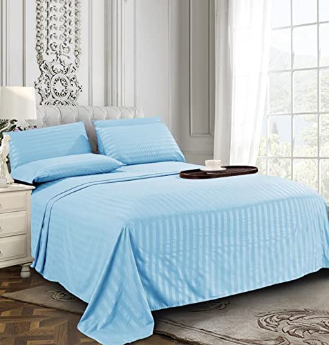6-Piece Deep Pocket Microfiber Sheet Set, Queen, Silver S77087