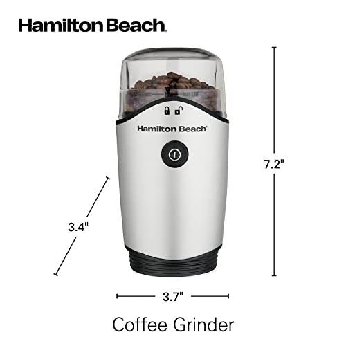 Electric Coffee Grinder for Beans, Spices & More, Stainless Steel Blades C462
