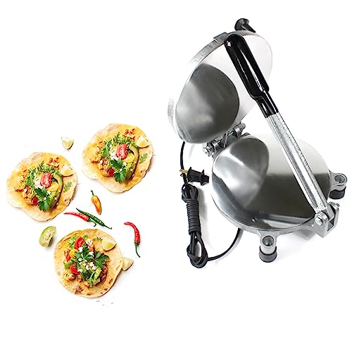 Electric Tortilla Press Maker Chapati Machine, 8 Inch R419
