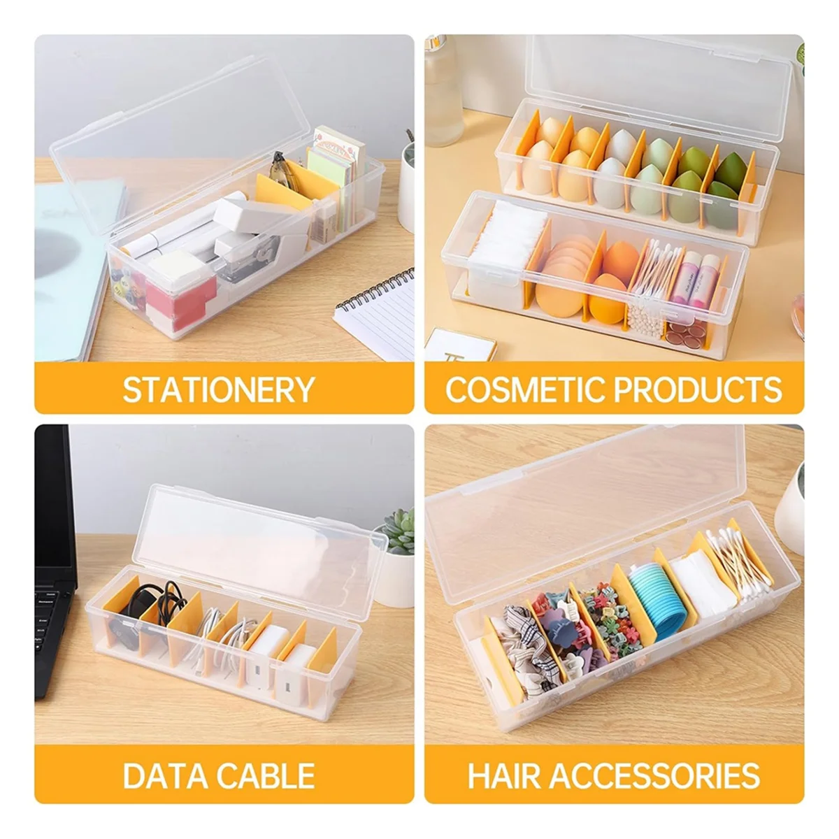 Cable Organizer Box with Lid Q32000