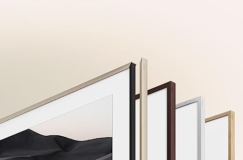 43 Inch 4K Smart Quantum HDR TV with Customizable Bezel - Modern Brown E727273