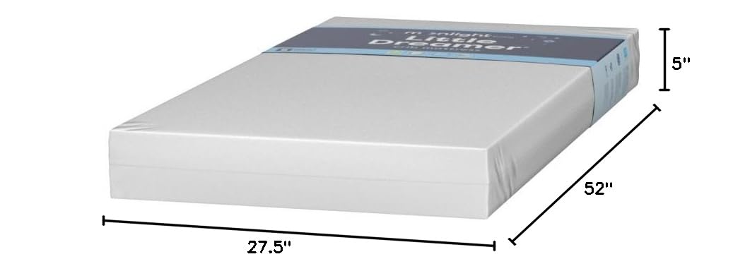Firm Dual Sided Waterproof Crib Mattress, Standard Size, 5in P372958