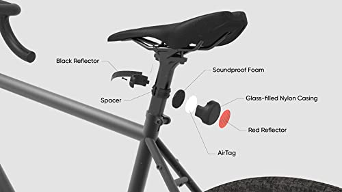 Bike Mount for AirTag (Black) H89144