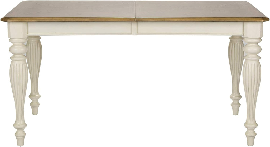 7 Piece Rectangular Table Set, White G25572