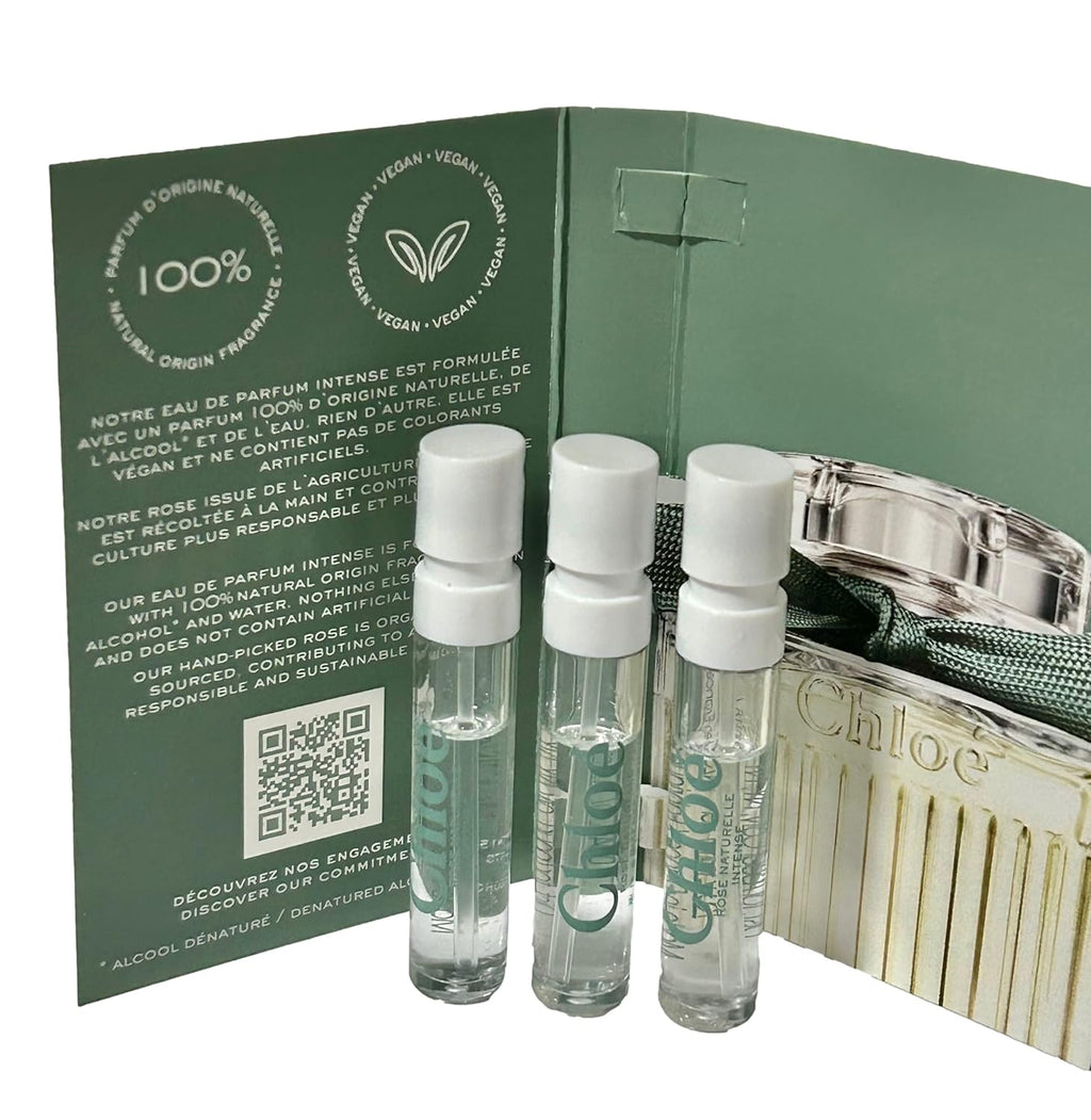 Rose Naturelle Intense Perfume Spray for Women, 1.2 ml, Set of 3 J43568