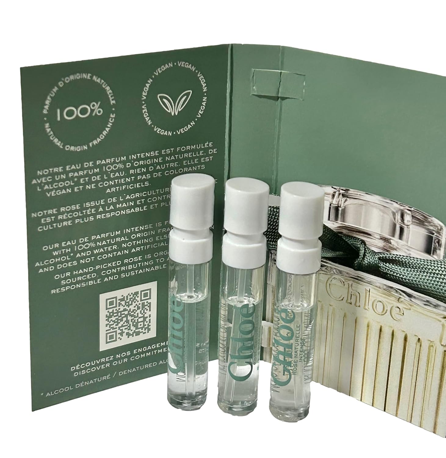 Rose Naturelle Intense Perfume Spray for Women, 1.2 ml, Set of 3 J43568