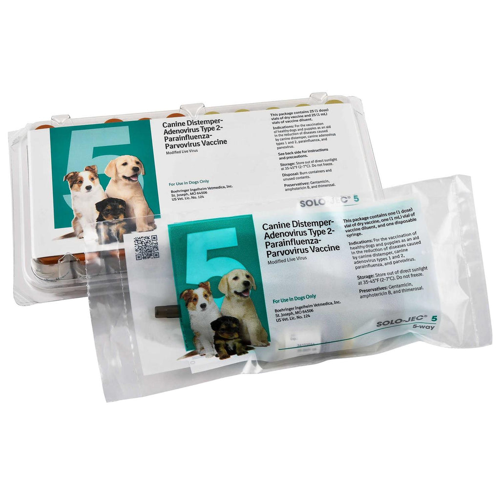 Solo-Jec 5 Vaccine for Dogs K84212