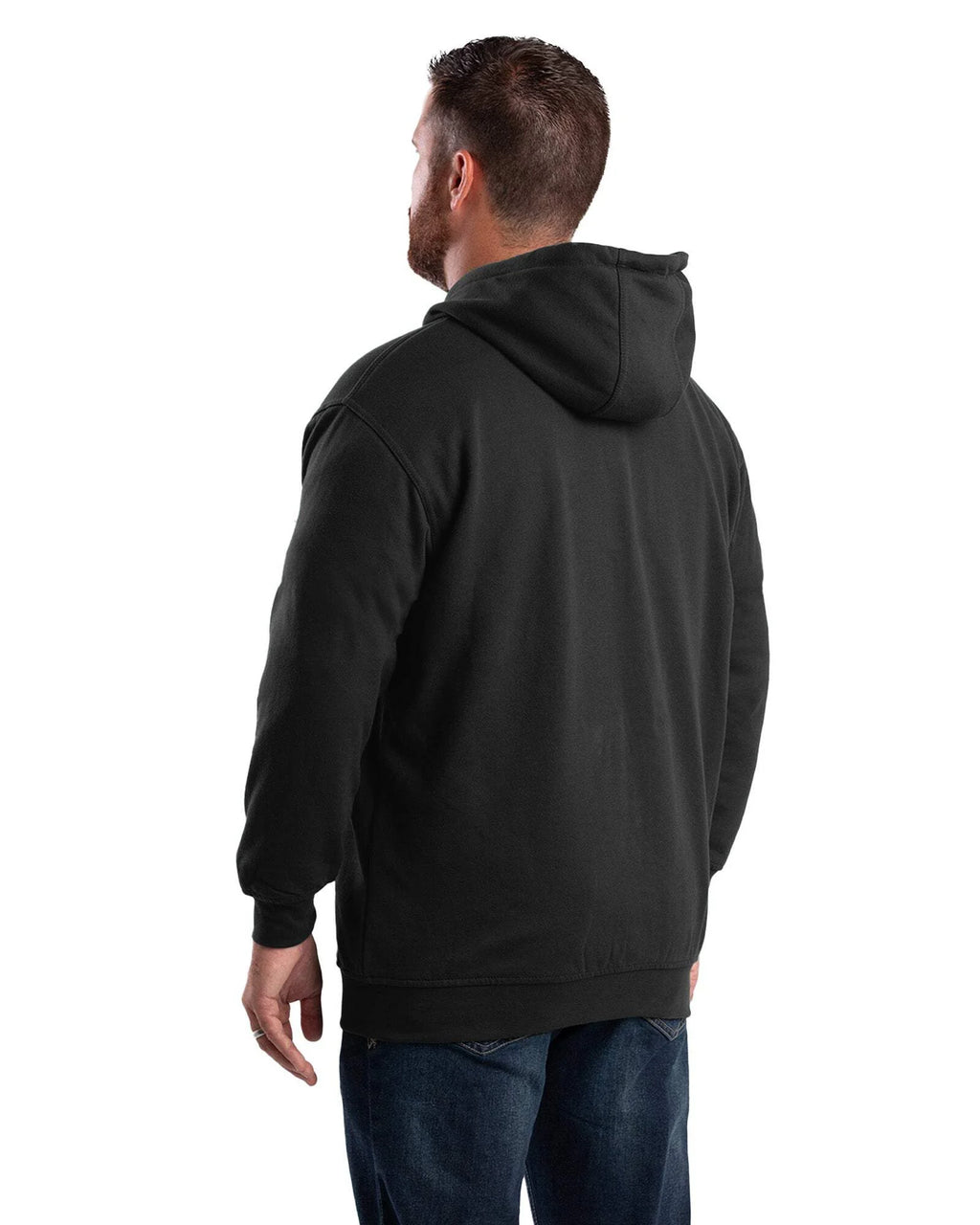 Thermal-Lined Full-Zip Hooded Sweatshirt V811888