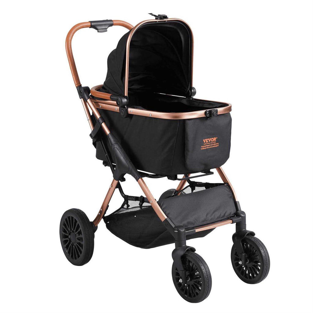 Dog Stroller 4 Wheels with Brakes S9820