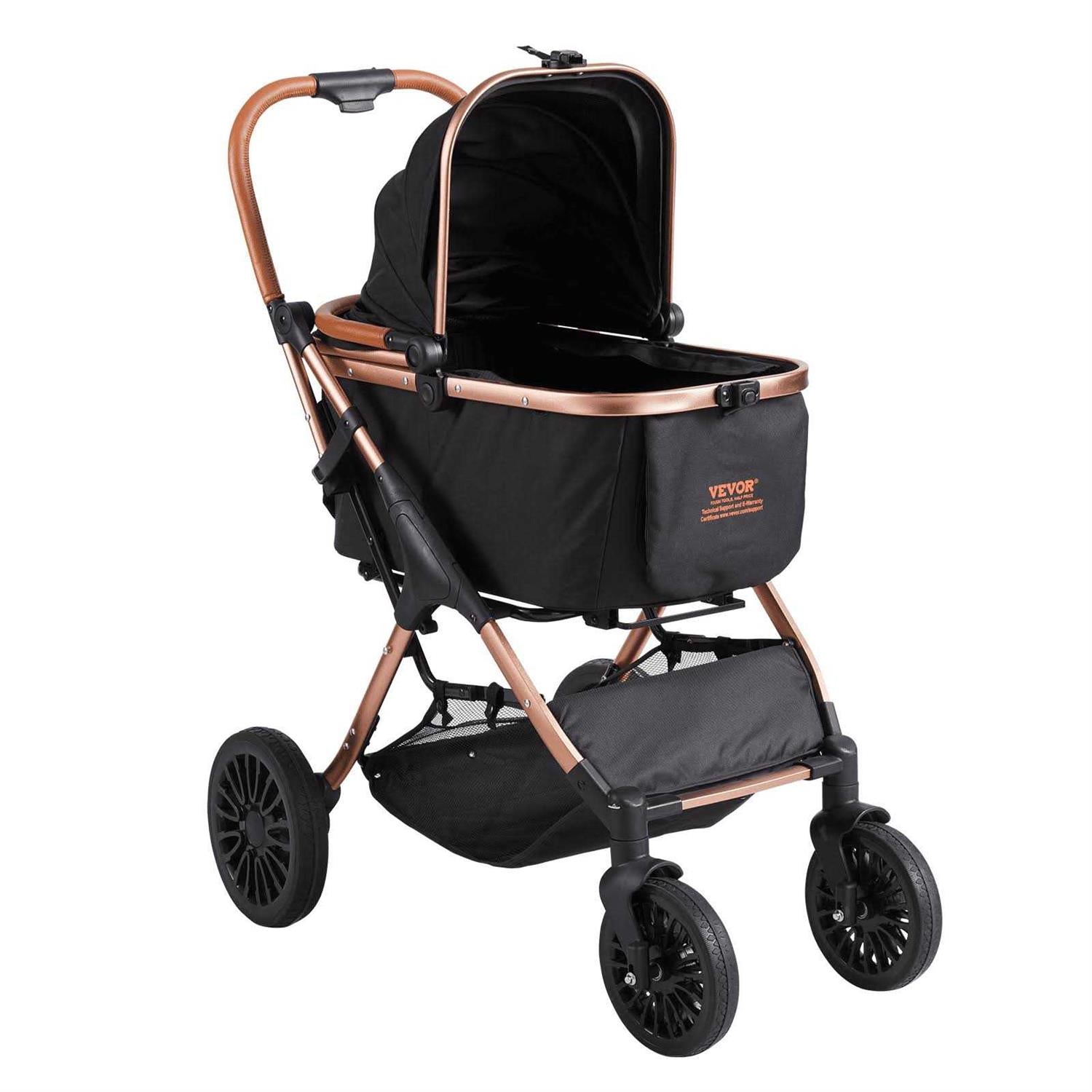 Dog Stroller 4 Wheels with Brakes S9820