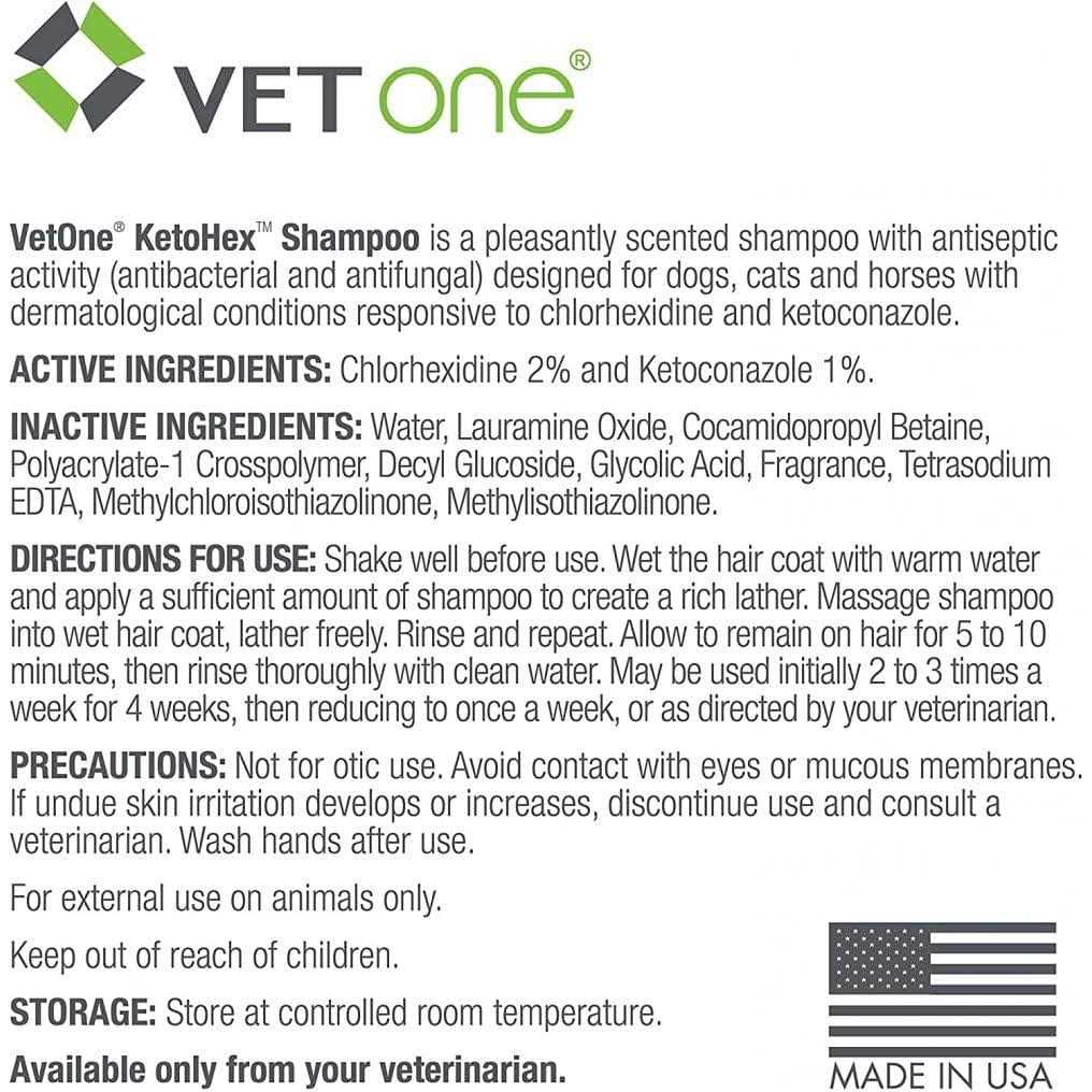 KetoHex Shampoo for Pets N4515