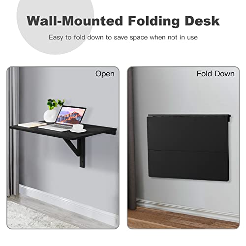 Wall Mounted Folding Desk for Small Spaces X469
