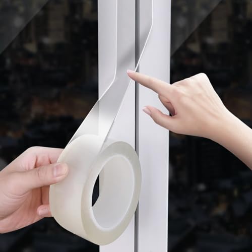 Transparent Window Weather Sealing Tape, 2 Inch x 38 Yards G625