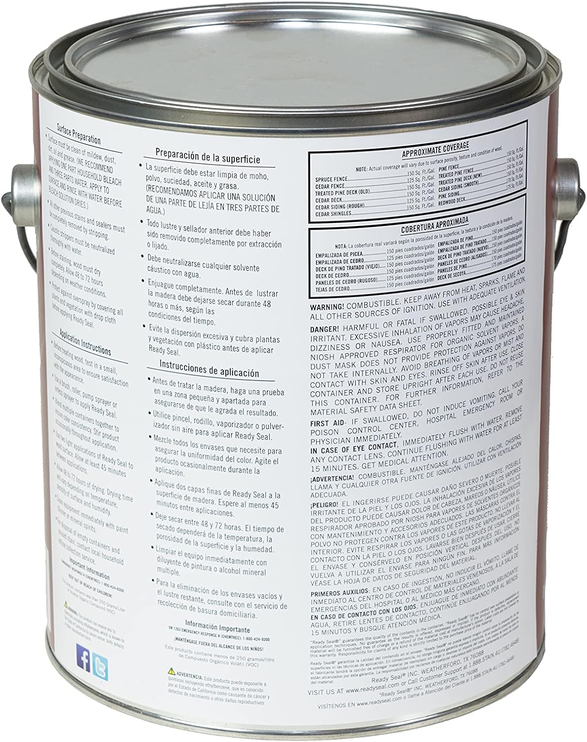 Redwood Exterior Stain and Sealer, 1 gal V492