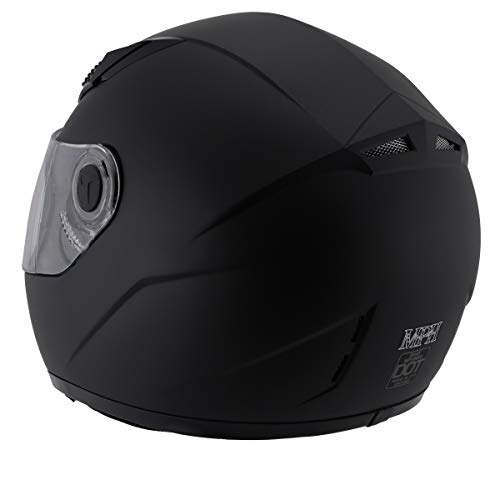 Full Face Matte Black Helmet - X-Large R852374