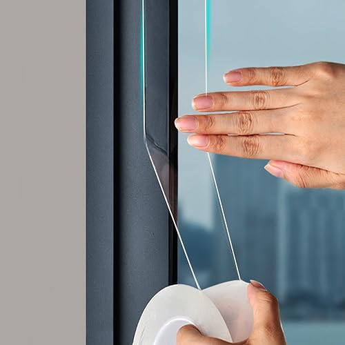 Transparent Window Weather Sealing Tape, 2 Inch x 38 Yards G625