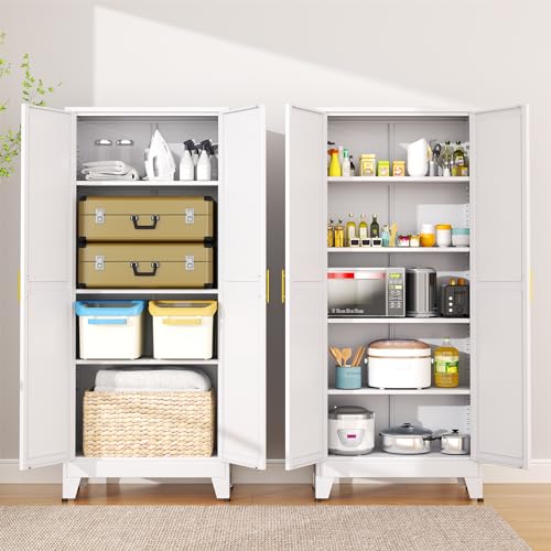 Pantry Storage Cabinet with Adjustable Shelves R2867