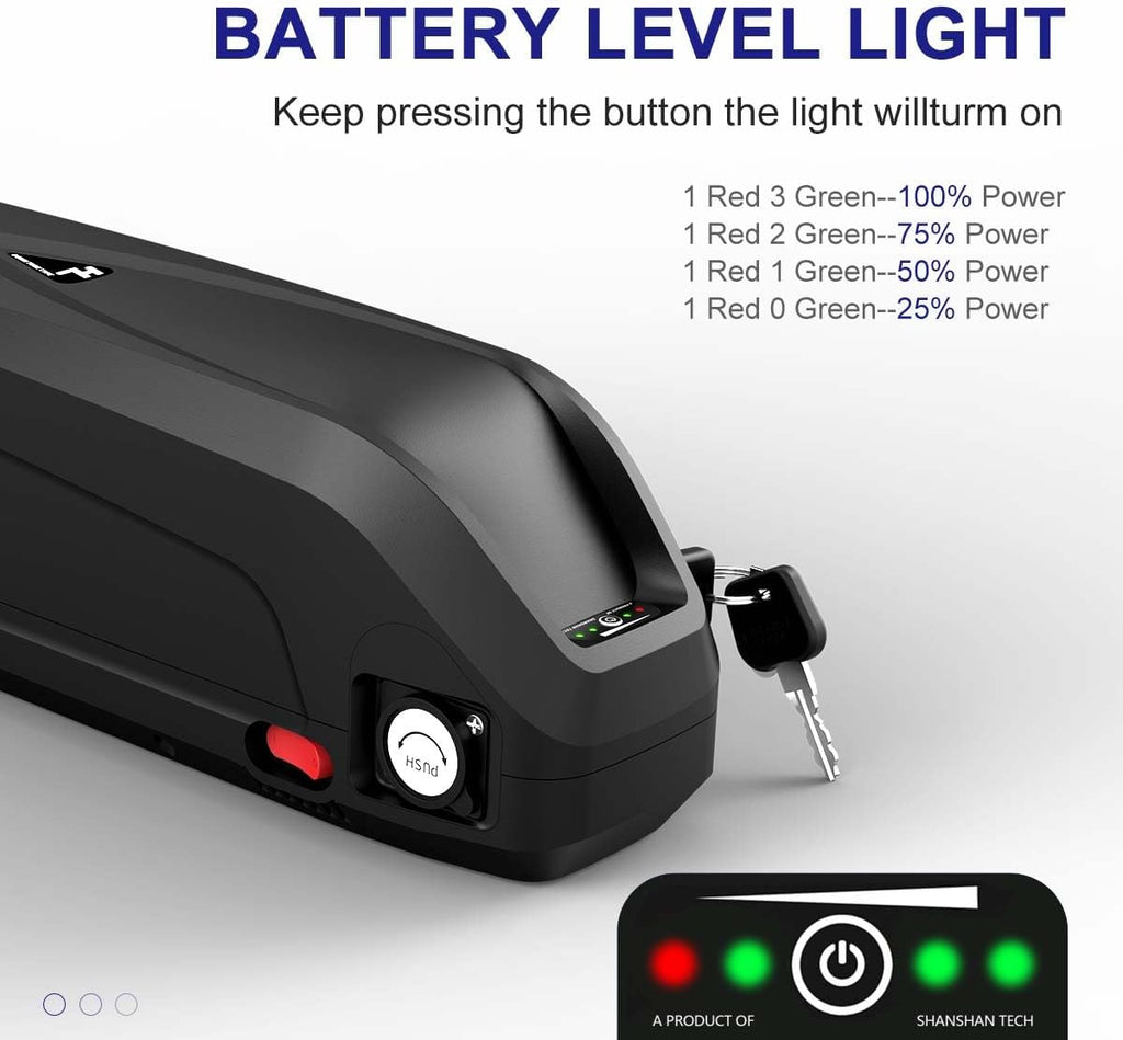 48V 20AH Electric Bike Battery Pack with Charger J35400