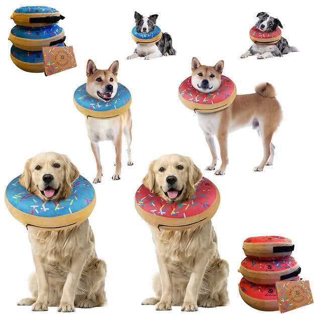 Dog Donut Collar Alternative to Traditional Cone M1230