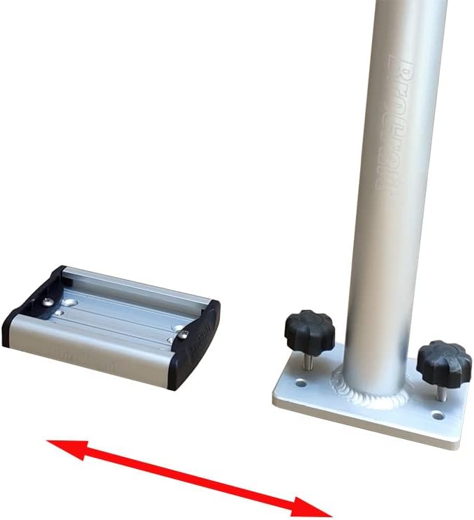 Aluminum Track Base Rod Holder Z64704