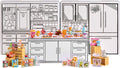 MGA's Miniverse Make It All You Can Eat Collectibles, DIY, Resin Play, Replica Food, NOT EDIBLE, 8+
