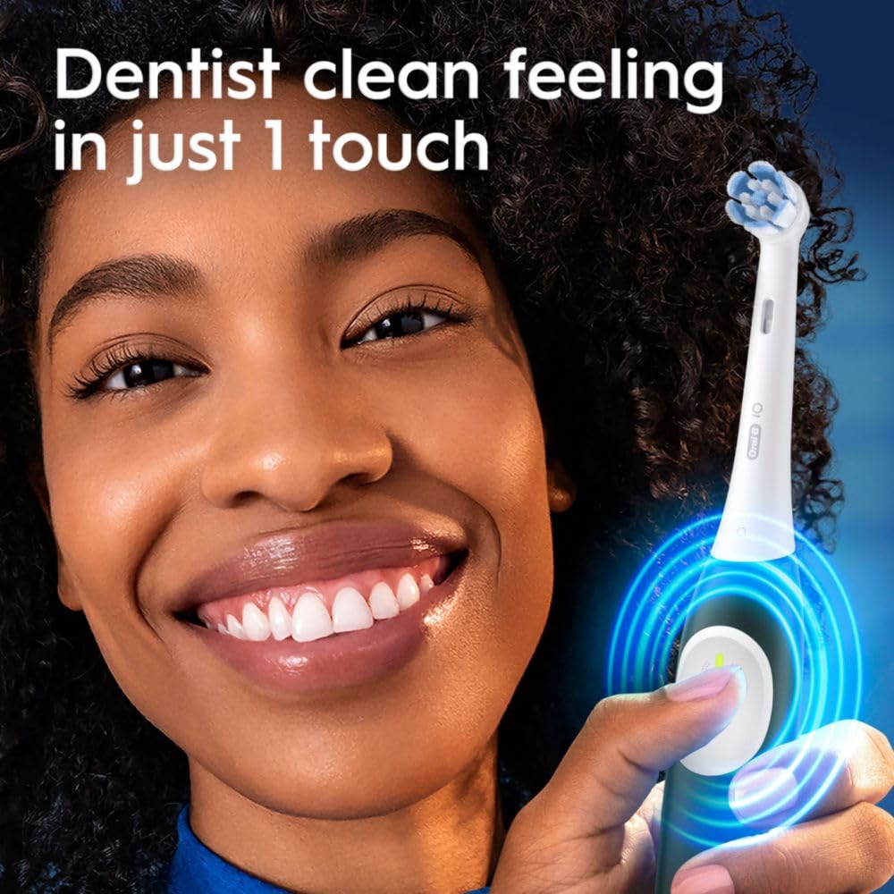 Rechargeable Electric Toothbrush Starter Kit with 2 Brush Heads, Forest Green Z80086