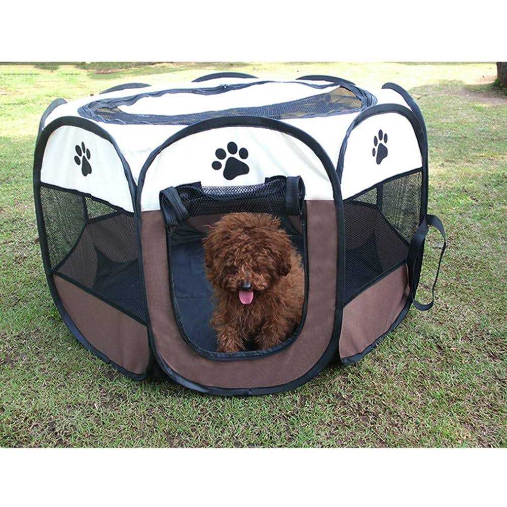 Portable Pet Playpen Foldable Dog Exercise Pen Indoor U530218