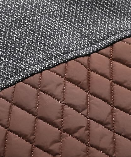 Men's Diamond Quilted Puffer Jacket Lightweight Casual A8610