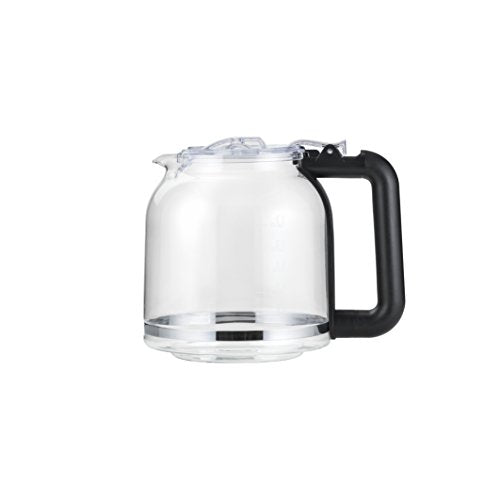 Programmable Coffee Machine with Glass Carafe, 12 Cup, Black I323