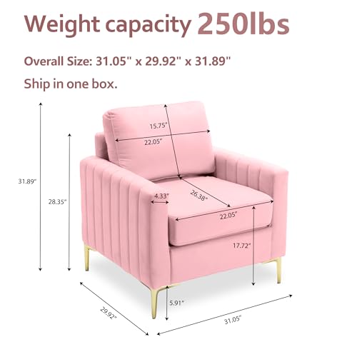 Tufted Velvet Living Room Couch Set, 3 Piece V6003