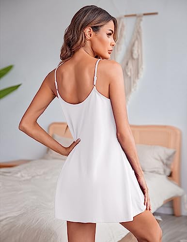 Women Lace Nightgown Spaghetti Strap Cami Sleepwear I149266