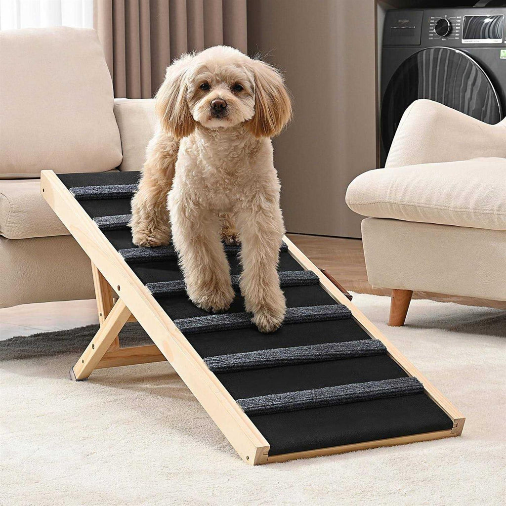 Folding Dog Ramp for Bed, Adjustable for Small Pets W3600