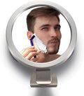 LIFEI Shower Mirror Fogless, Shaving Mirror, with Razor Holder Removable Protable 1 Second Installation Fog Free Mirror for Bathroom Aluminum Frame Trendy Design Home Decor for Him and Her