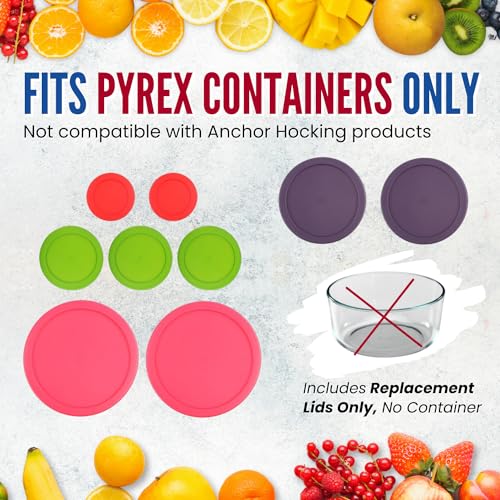 Replacement Lids for Glass Food Storage Containers V5436