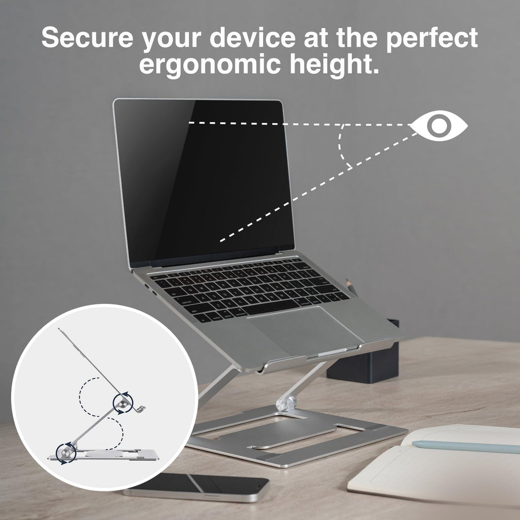 Adjustable Laptop Stand for Desk with Height Adjustment K49777
