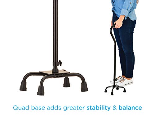 Quad Cane with Offset Base V50485