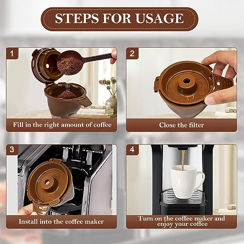 Single Serve Reusable Coffee Filter Basket for Hamilton Beach Flex Brew T119941
